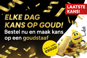 Bestel & win. Maak elke dag kans op goud Bestel & win. Maak elke dag kans op goud