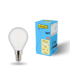 123led E14 ledlamp kogel mat dimbaar 2700K 4.5W (40W)