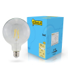 123led E27 filament ledlamp globe dimbaar 7W (60W)