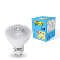 123inkt 123led GU10 ledspot glas 4000K 4.5W (50W)  LDR01726