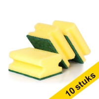 Aanbieding: 10x Schuurspons met grip 9 x 7 x 4,5 cm (3 stuks)