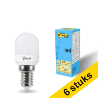 Aanbieding: 6x 123led E14 T25 ledlamp kogel mat 2.2W (25W)