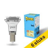 Aanbieding: 6x 123led E14 ledlamp reflector R39 1.5W (21W)