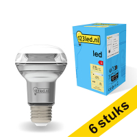 Aanbieding: 6x 123led E27 ledlamp reflector 3W (33W)