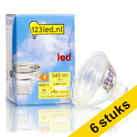 Aanbieding: 6x 123led GU5.3 led-spot dimbaar 4.4W (35W)