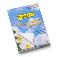 123inkt Premium Glossy zijdeglans fotopapier 210 g/m² 10 x 15 cm (100 vellen) 0775B081C C13S042547C C13S042548C 064110