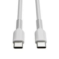 123inkt USB-C naar USB-C 2.0 oplaadkabel wit (1 meter) CCTB60800AL10C 302268