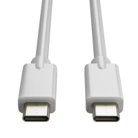 123inkt USB-C naar USB-C 3.2 oplaadkabel wit (1 meter) CCTB64020AL10C 302269