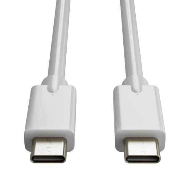 123inkt USB-C naar USB-C 3.2 oplaadkabel wit (2 meter) CCTB64020AL20C 302270 - 1