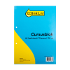 123inkt cursusblok A4 gelijnd 70 70 g/m² (100 vellen) 100058103C 302234 - 1