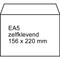 123inkt dienstenvelop wit 156 x 220 mm - EA5 zelfklevend (500 stuks) 123-201540 201540C 209034 88098973C 300920