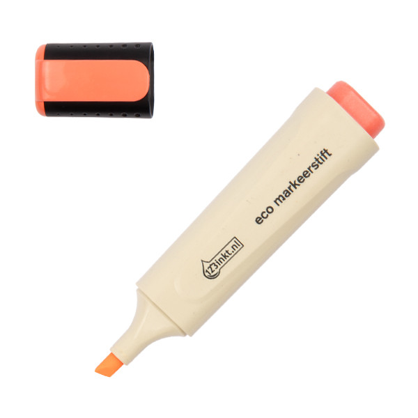 123inkt eco fluostift oranje 4-24006C 390579 - 1