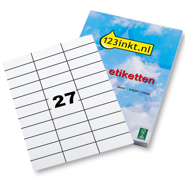 123inkt etiketten 70 x 25,4 mm (33.000 etiketten) FSC® 3421C 060319 - 1