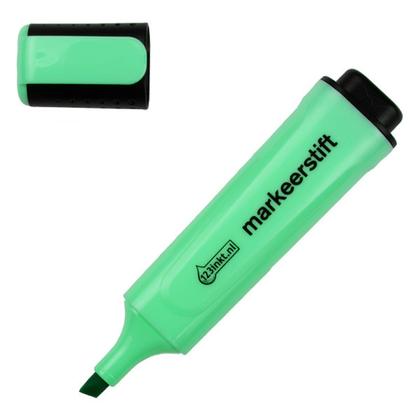 123inkt fluostift pastelgroen 70-116C 300352 - 1