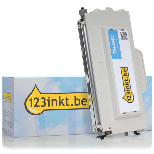 123inkt huismerk vervangt Brother TN-04C toner cyaan TN04CC 029761 - 1