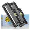 123inkt huismerk vervangt Brother TN-2410 toner zwart dubbelpak