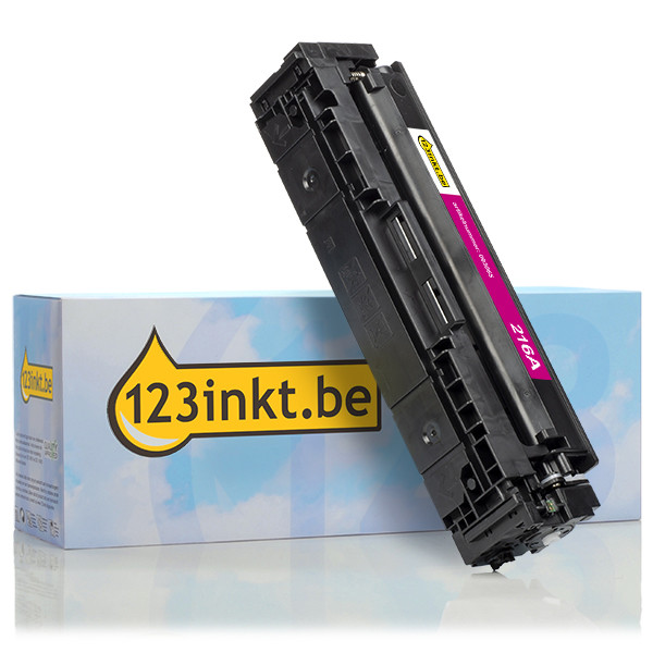 123inkt huismerk vervangt HP 216A (W2413A) toner magenta  W2413AC 093063 - 1