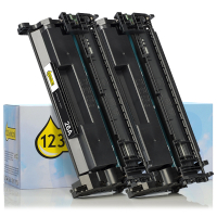 123inkt huismerk vervangt HP 26A (CF226A) toner zwart dubbelpak  160706