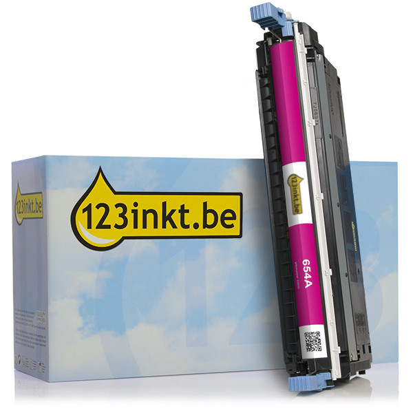 123inkt huismerk vervangt HP 645A (C9733A) toner magenta C9733AC 039245 - 1