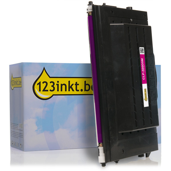 123inkt huismerk vervangt Samsung CLP-500D5M toner magenta CLP-500D5M/ELSC 033341 - 1