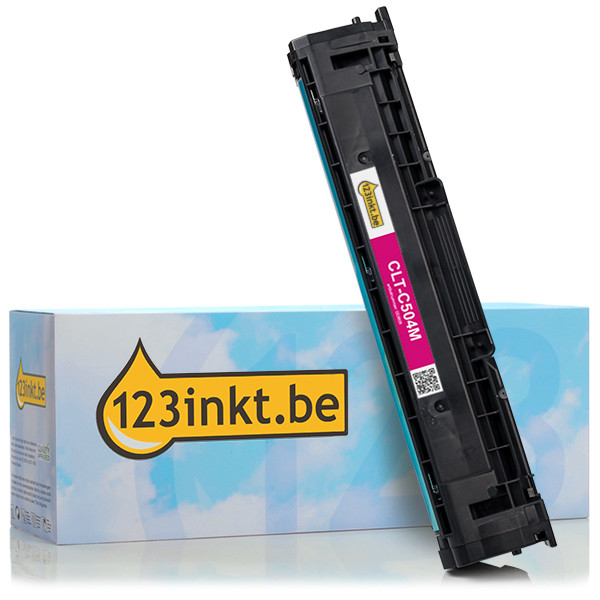 123inkt huismerk vervangt Samsung CLT-M504S (SU292A) toner magenta CLT-M504S/ELSC 033809 - 1