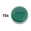 123inkt magneten 15 mm groen (10 stuks)