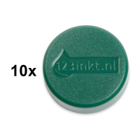 123inkt magneten 30 mm groen (10 stuks) 6163255C 301270