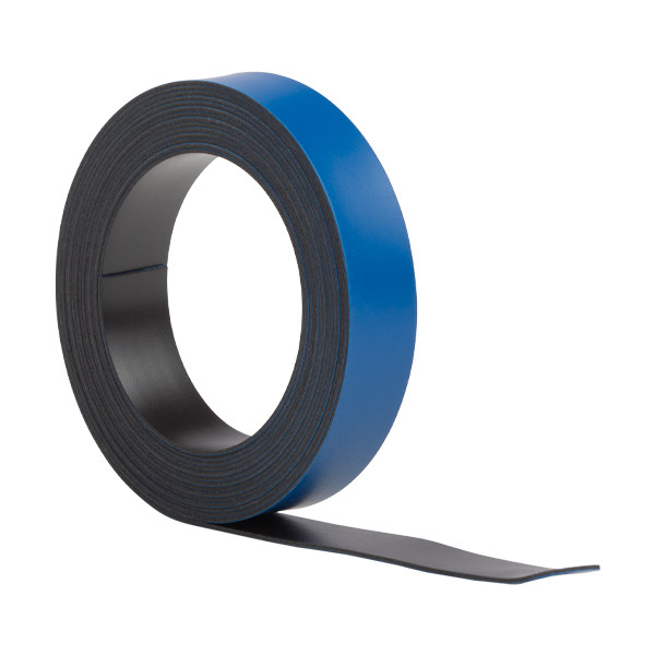 123inkt magnetische tape 10 mm x 2 m blauw 1901108C 301900 - 1
