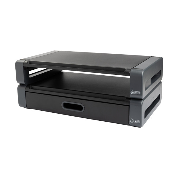 123inkt monitorstandaard zwart/grijs  302203 - 3