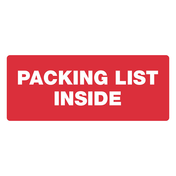 123inkt waarschuwingsetiketten Packing list inside (300 etiketten) 76920 302263 - 1