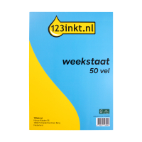 123inkt weekoverzicht (50 vellen)