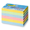 123inkt zelfklevende notes multipack 38 x 51 mm (geel/groen/blauw/roze)