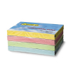 123inkt zelfklevende notes multipack 76 x 102 mm (geel/groen/blauw/roze)