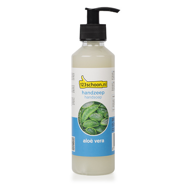 123schoon Eco Soft Aloe Vera handzeep (250 ml) SDE00038C SDR06199 - 1