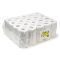 123schoon toiletpapier 2-laags 40 rollen geschikt voor Tork T4 dispenser 110771C 230961C 400 SDR02078