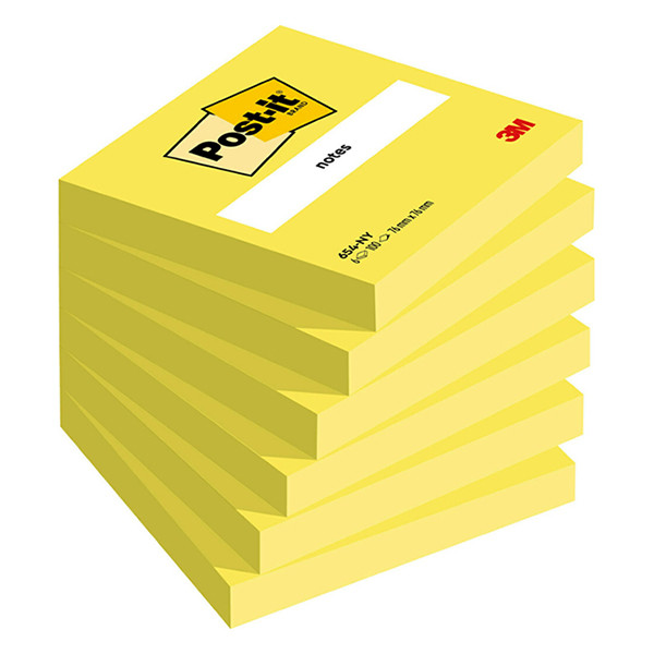 3M Post-it notes fluogeel 76 x 76 mm 654NYEL 201495 - 1