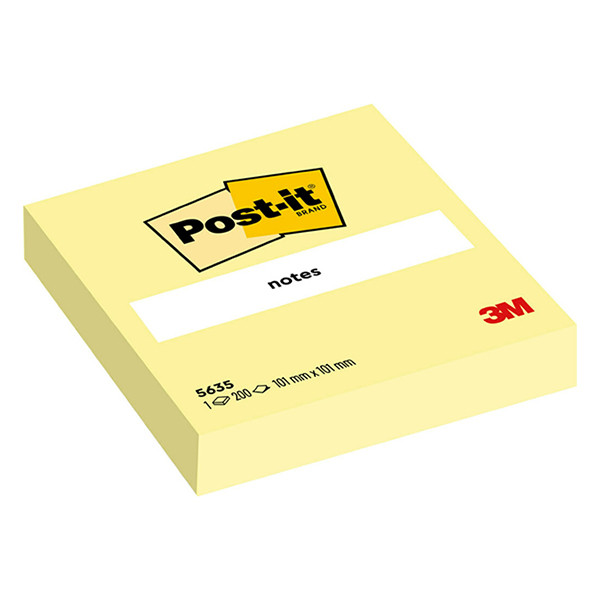 3M Post-it notes geel 100 x 100 mm 5635 201074 - 1