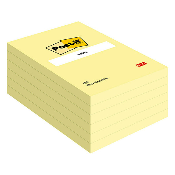 3M Post-it notes geel 152 x 102 mm 659GE 201010 - 1