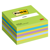 3M Post-it notes kubus fluogroen 76 x 76 mm 2028NB 201328