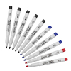 Aanbieding: 10x 123inkt textielmarker (zwart/blauw/rood)