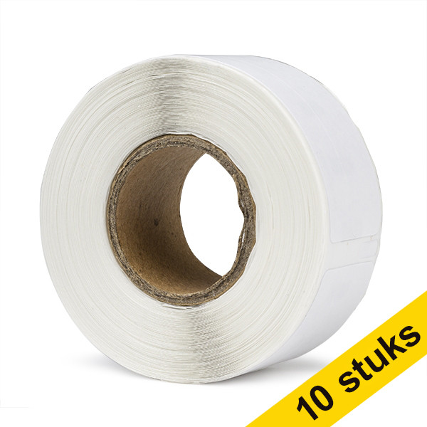 Aanbieding: 10x Dymo S0722460 / 99017 hangmapetiketten (123inkt huismerk) S0722460C 650529 - 1