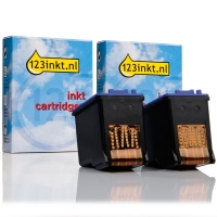 Aanbieding: 123inkt huismerk vervangt 2 x HP 28 inktcartridge kleur  031292