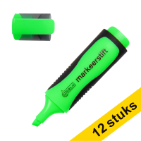 Aanbieding: 12x 123inkt markeerstift groen