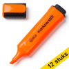 Aanbieding: 12x 123inkt markeerstift oranje