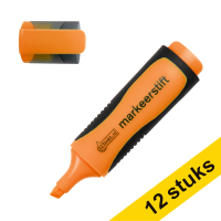 Aanbieding: 12x 123inkt markeerstift oranje  300391