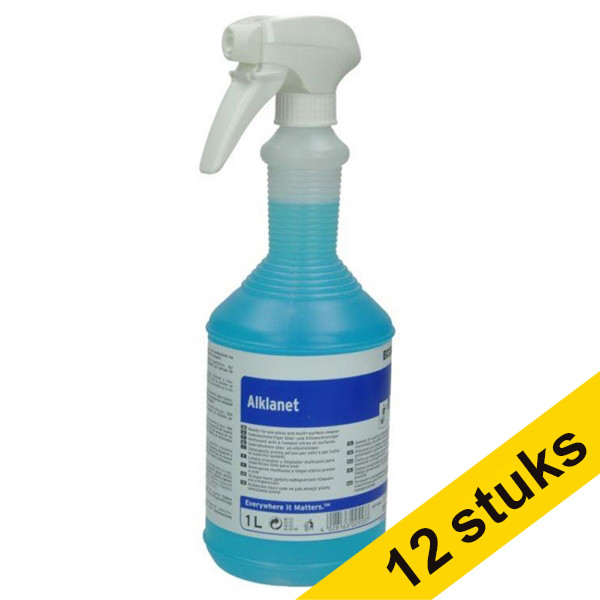 Aanbieding: 12x Ecolab Alklanet (1 liter)  SEC00018 - 1