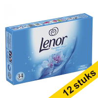 Aanbieding: 12x Lenor Aprilfris droogtrommeldoekjes (34 doekjes)