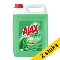 Aanbieding: 2x Ajax allesreiniger Limoen (5 liter)