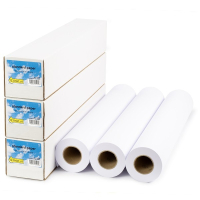 Aanbieding: 3x 123inkt Standard paper roll 594 mm x 50 m (90g/m²)3 rollen  302090