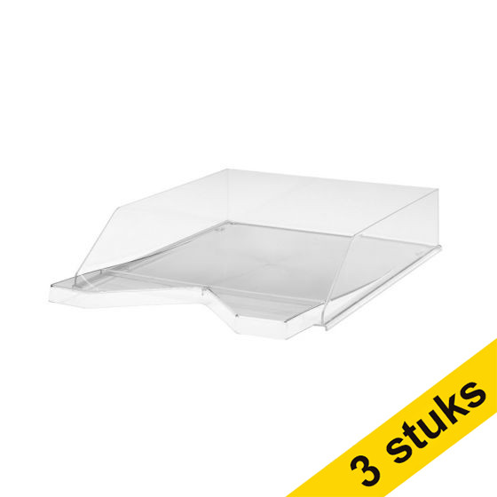 Aanbieding: 3x 123inkt brievenbak transparant (6 stuks)  390541 - 1